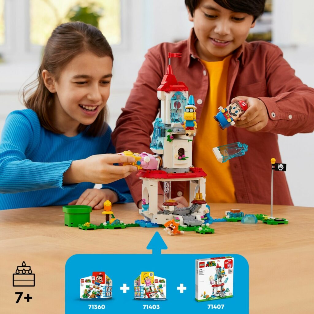 LEGO Cat Peach i lodowa wieża