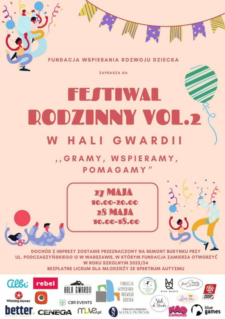 Festiwal rodzinny vol. 2 w Hali Gwardii w Warszawie.