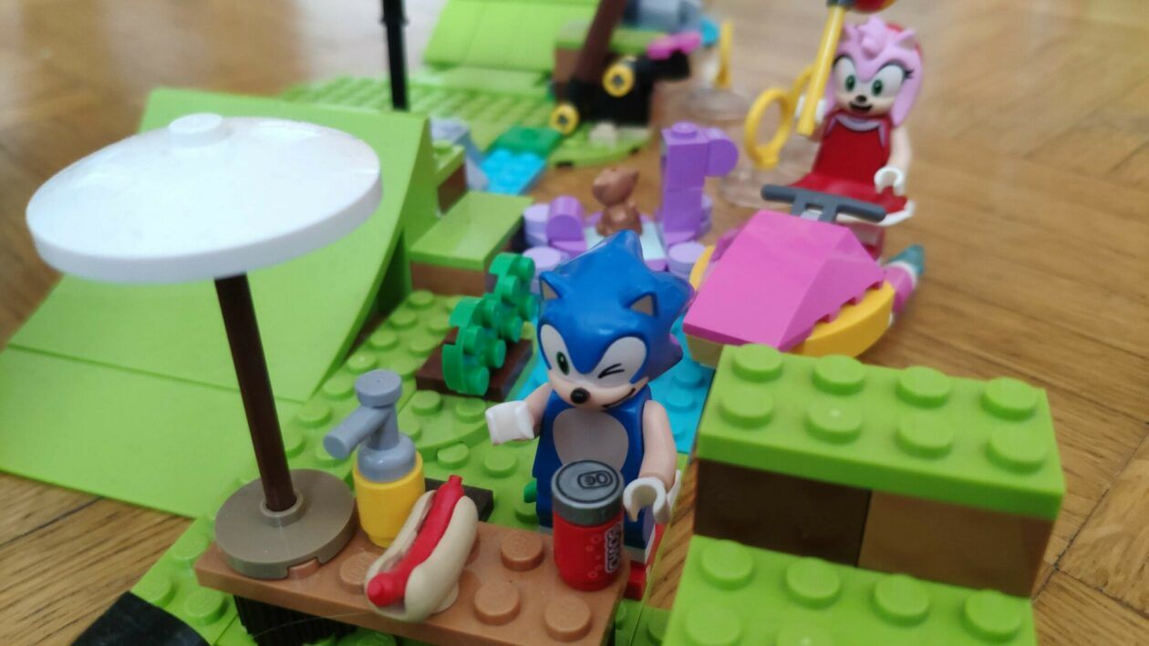 LEGO Sonic - wyzwanie z pętlą w Green Hill (76994)