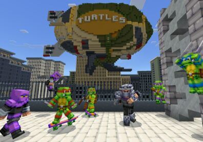 Wojownicze Żółwie Ninja wkraczają do Minecrafta