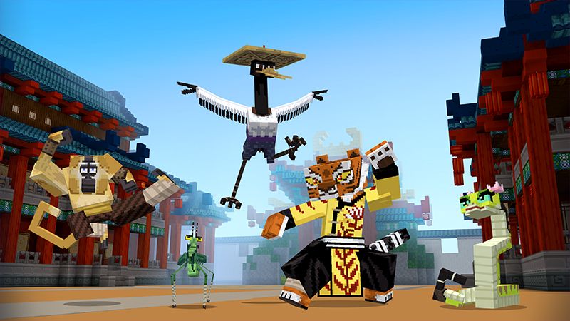Kung Fu Panda zawitała do Minecrafta